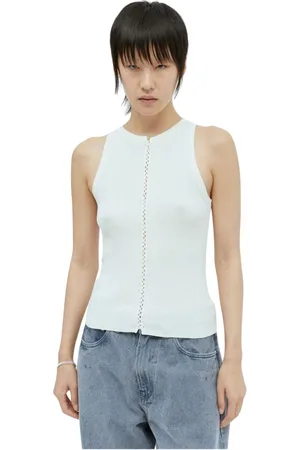 St Agni Donna, Top, Bianco, L, new