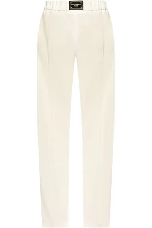 Dolce & Gabbana Donna, Pantaloni, Bianco, M, new