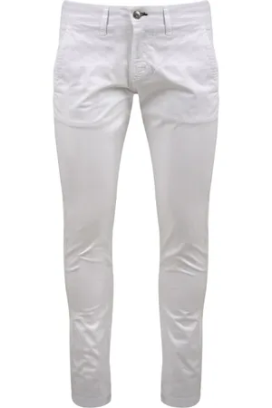 D.A. Daniele Alessandrini Uomo, Pantaloni, Bianco, W30, new