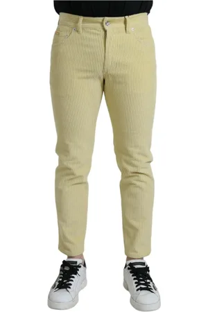 Dolce & Gabbana Uomo, Pantaloni, Giallo, M, new