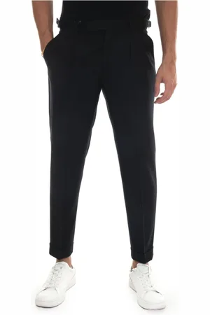PAOLONI Uomo, Pantaloni, Nero, 3Xl, new