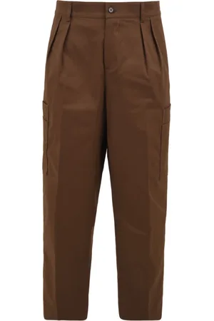 D.A. Daniele Alessandrini Uomo, Pantaloni, Marrone, XS, new
