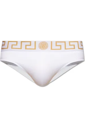 VERSACE Uomo, Costumi da bagno, Bianco, M, new
