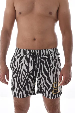 Roberto Cavalli Uomo, Costumi da bagno, Nero, S, new