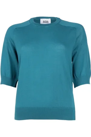 ALPHA STUDIO Donna, Maglie, Verde, S, new