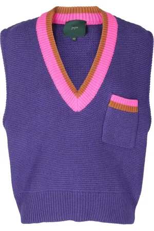 JEJIA Donna, Maglie, Viola, S, new
