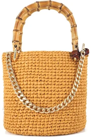 Chica London Donna, Borse, Giallo, Taglia unica, new