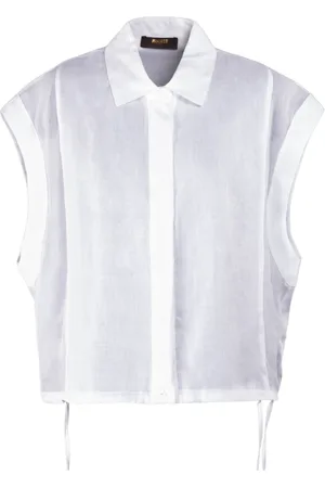 MOORER Donna, Top, Bianco, 3Xs, new