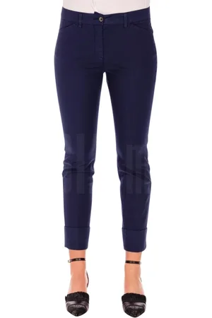 VIA MASINI 80 Donna, Pantaloni, Blu, M, new