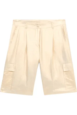 Oltre Donna, Pantaloncini, Giallo, 2Xl, new