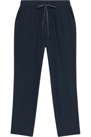 Oltre Donna, Pantaloni, Blu, S, new