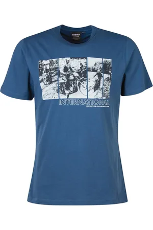 Barbour Uomo, Top, Blu, XL, new