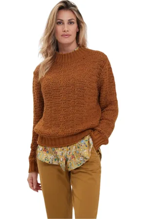 ALPHA STUDIO Donna, Maglie, Marrone, M, new