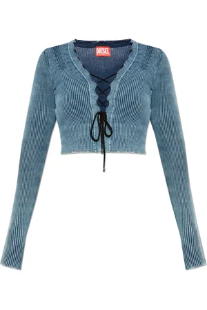 Diesel Donna, Top, Blu, L, new