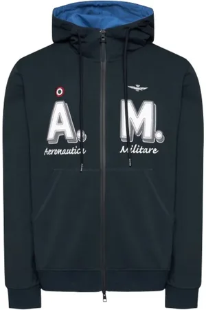 Aeronautica Militare Uomo, Felpe, Blu, M, new