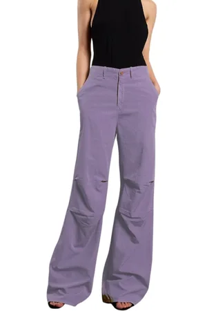 3x1 Donna, Pantaloni, Viola, M, new
