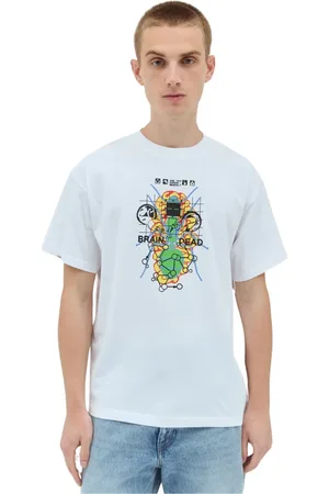 Brain Dead Uomo, Top, Bianco, L, new