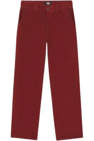 Dickies Uomo, Pantaloni, Rosso, W34, new