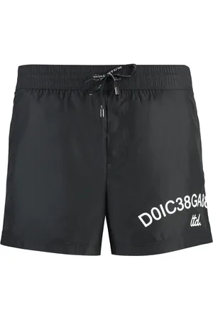 Dolce & Gabbana Uomo, Costumi da bagno, Nero, L, new