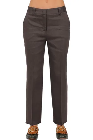 VIA MASINI 80 Donna, Pantaloni, Marrone, S, new