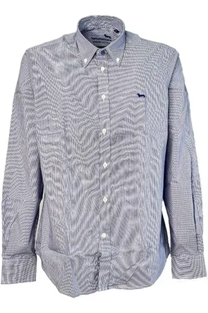 HARMONT&BLAINE Uomo, Magliette, Blu, L, new
