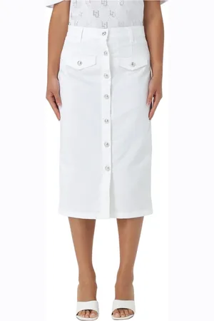 Liu Jo Donna, Gonne, Bianco, W30, new