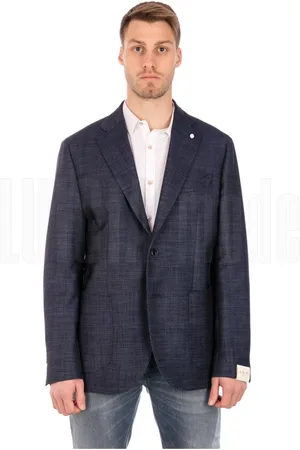 LUIGI BIANCHI MANTOVA Uomo, Giacche, Blu, L, new