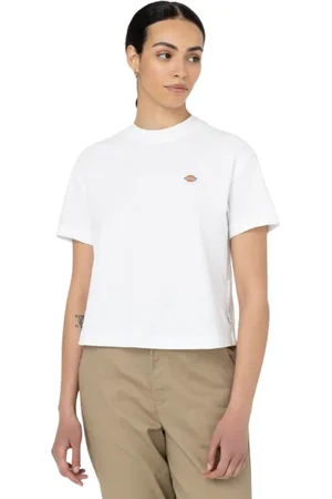 Dickies Donna, Top, Bianco, L, new
