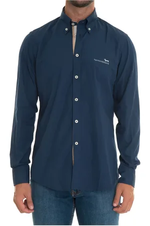 HARMONT&BLAINE Uomo, Magliette, Blu, L, new