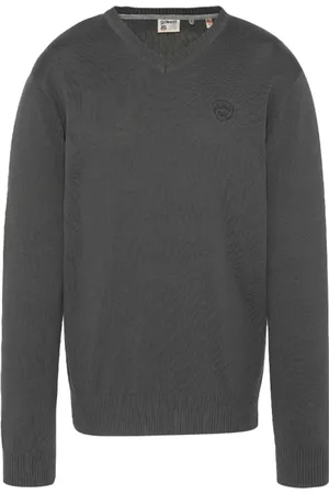 Schott NYC Uomo, Maglie, Grigio, M, new