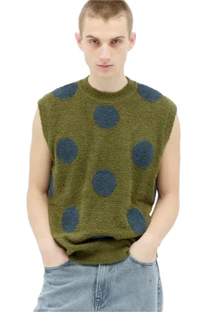 Brain Dead Uomo, Maglie, Verde, M, new