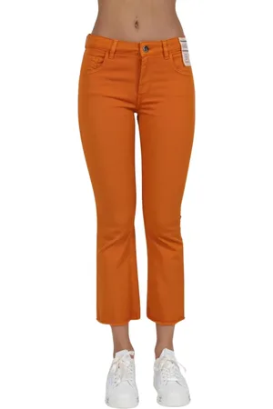 RE-HASH Donna, Pantaloni, Arancione, W30, new