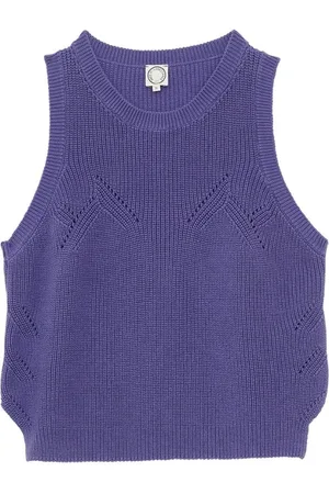 Inès de la Fressange Donna, Maglie, Viola, L, new
