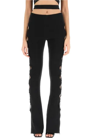 ANDREA ADAMO Donna, Pantaloni, Nero, M, new
