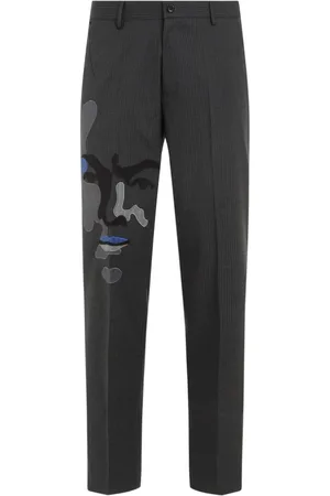 KIDSUPER STUDIOS Uomo, Pantaloni, Grigio, S, new