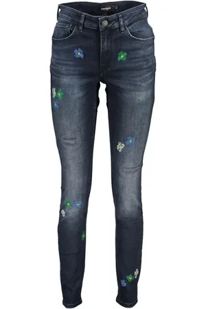 Desigual Donna, Jeans, Blu, XL, new