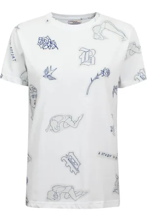 Baum und Pferdgarten Donna, Top, Bianco, S, new