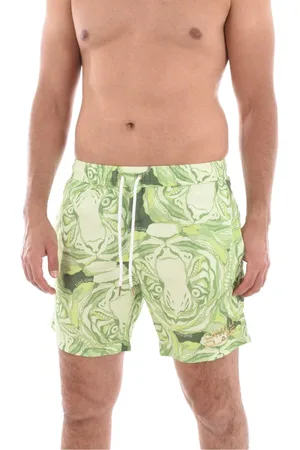 Roberto Cavalli Uomo, Costumi da bagno, Verde, L, new