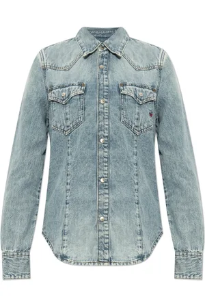 Diesel Donna, Camicette , Blu, XS, new