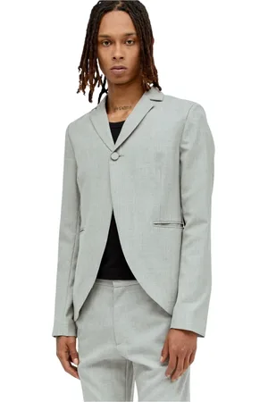 AARON ESH Uomo, Giacche, Grigio, L, new