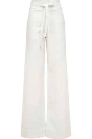 MVP Wardrobe Donna, Pantaloni, Bianco, M, new