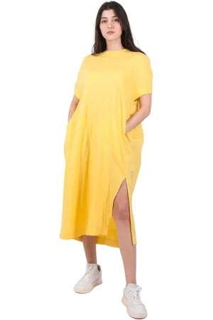 Roberto Collina Donna, Abiti, Giallo, S, new