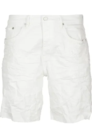 Purple Brand Uomo, Pantaloncini, Bianco, W29, new