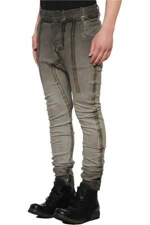 11 BY BORIS BIDJAN SABERI Uomo, Pantaloni, Grigio, M, new