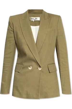 Diane von Furstenberg Donna, Giacche, Verde, 2Xs, new