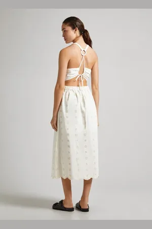 Pepe Jeans Donna, Abiti, Bianco, M, new