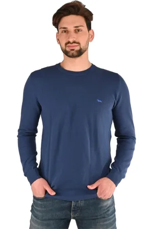 HARMONT&BLAINE Uomo, Maglie, Blu, L, new
