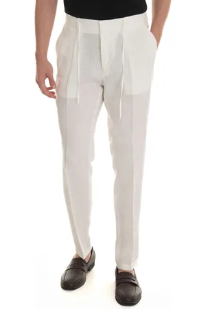 PAOLONI Uomo, Pantaloni, Bianco, M, new