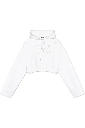 VERSACE Donna, Felpe, Bianco, XS, new