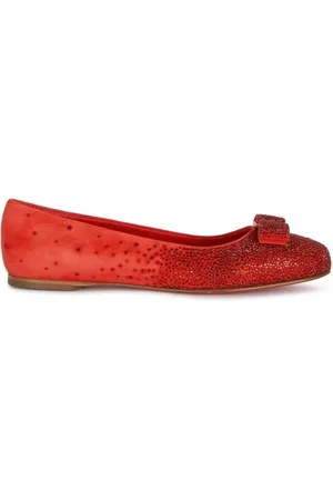 Salvatore Ferragamo Donna, Scarpe, Rosso, 38 1/2 EU, new